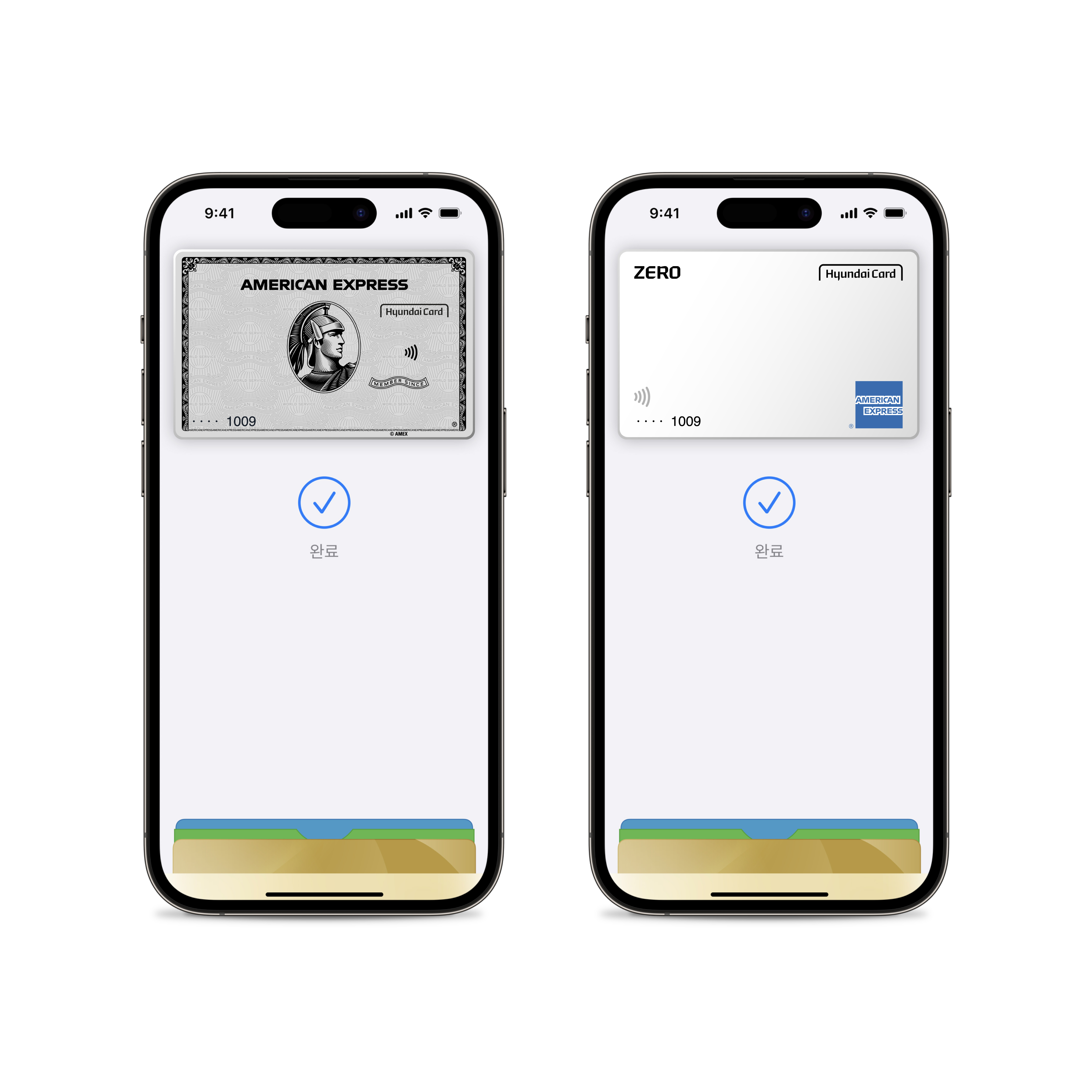 “이제 아멕스 카드로 Apple Pay 결제하세요!”